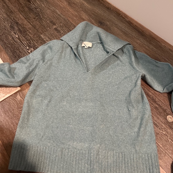 Ann Taylor Loft Turquoise Sweater - Picture 1 of 1